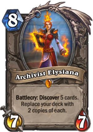 Archivist Elysiana Card