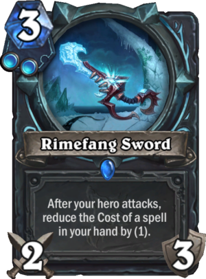 Rimefang Sword Card