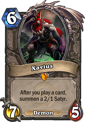 Xavius Card