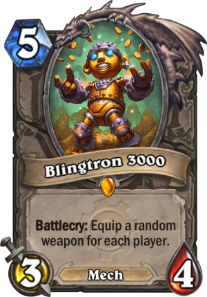 Blingtron 3000 Card