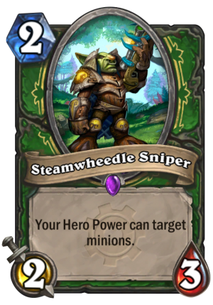 Steamwheedle Sniper Card