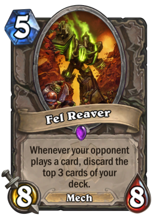 Fel Reaver Card