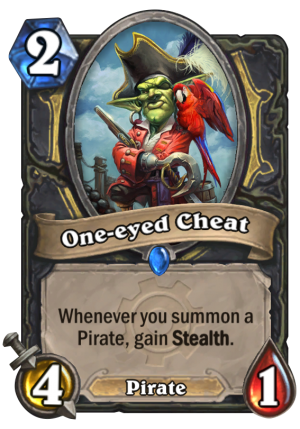 One-eyed Cheat Card