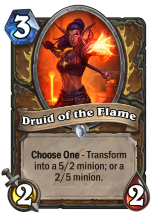 Druid of the Flame Card