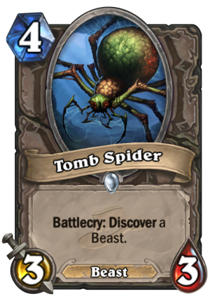 Tomb Spider Card