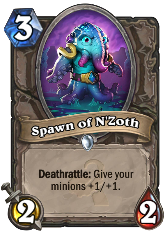 Spawn of N'Zoth Hearthstone Card Hearthstone Top Decks