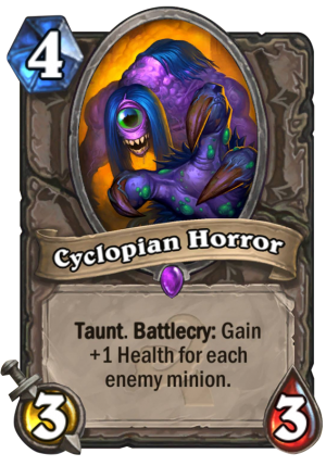 Cyclopian Horror Card