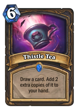 Thistle Tea Card
