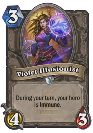 Violet Illusionist Card