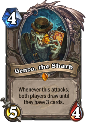 Genzo, the Shark Card