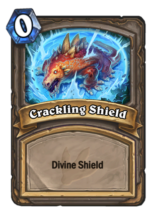 Crackling Shield Card