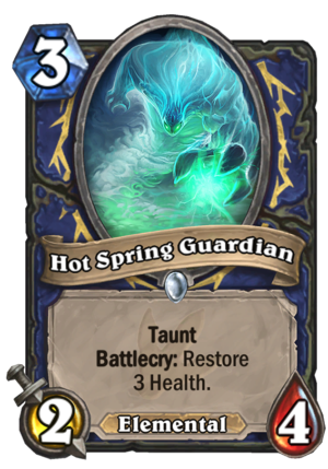 Hot Spring Guardian Card