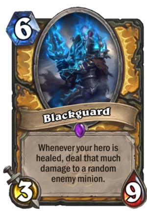 Blackguard Card