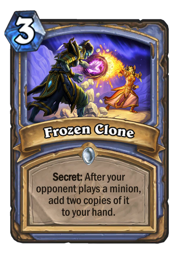 Frozen Clone Hearthstone Top Decks