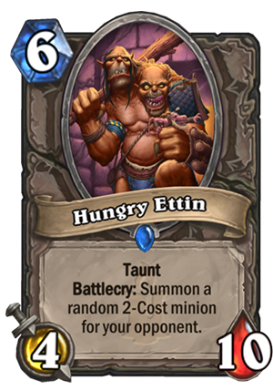 Hungry Ettin Card