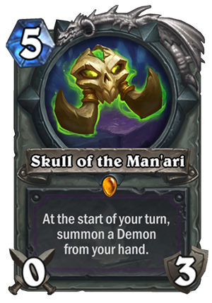 Skull of the Man’ari Card