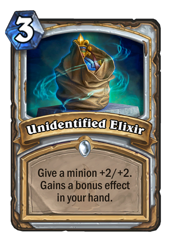 Unidentified Elixir Hearthstone Top Decks