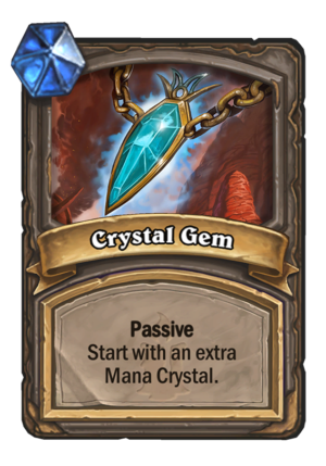 Crystal Gem Card