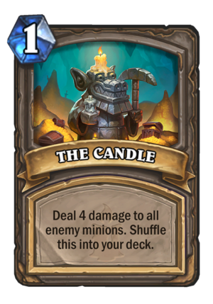 THE CANDLE Card