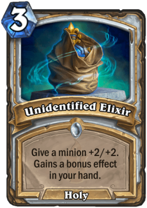 Unidentified Elixir Card