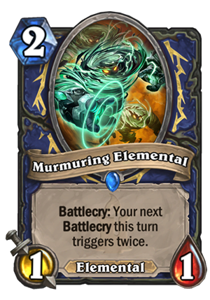 Murmuring Elemental Card