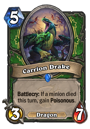 Carrion Drake Card