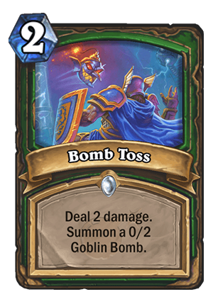 Bomb Toss Card