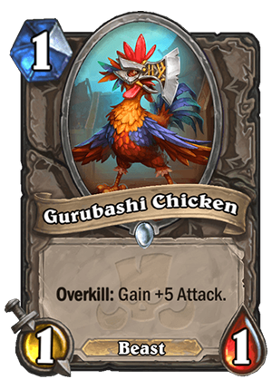 Gurubashi Chicken Card