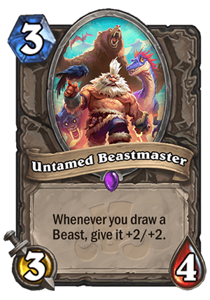 Untamed Beastmaster Card