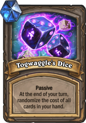 Togwaggle’s Dice Card