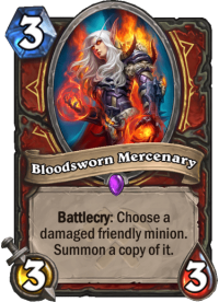 Bloodsworn Mercenary - Emergenceingame
