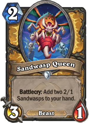 Sandwasp Queen Card