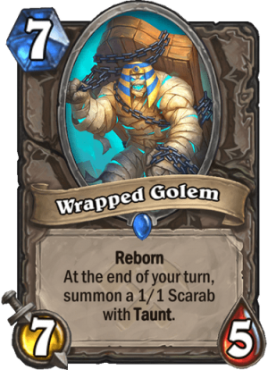 Wrapped Golem Card
