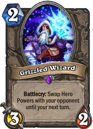 Grizzled Wizard Card