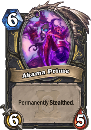 Akama Prime Card