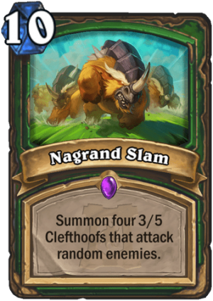Nagrand Slam Card