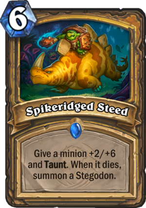 Spikeridged Steed Card