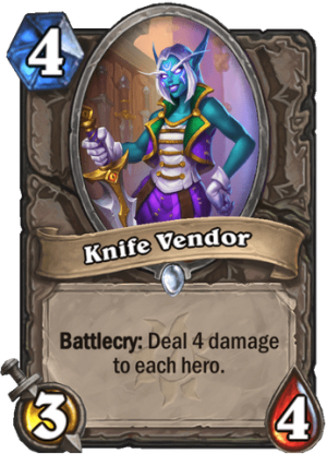 Knife Vendor Card