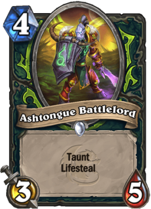 Ashtongue Battlelord Card