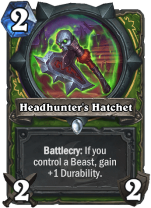 Headhunter’s Hatchet Card