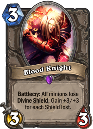 Blood Knight Card