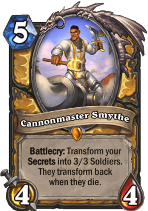 Cannonmaster Smythe Card