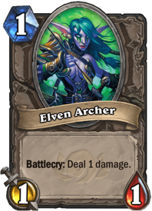 Elven Archer Card