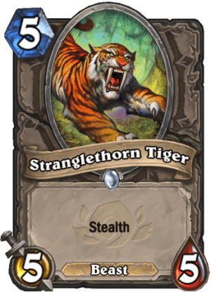 Stranglethorn Tiger Card