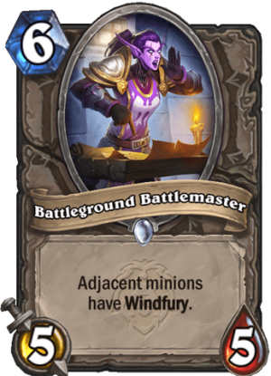 Battleground Battlemaster Card
