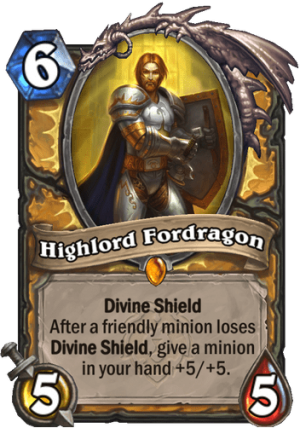 Highlord Fordragon Card