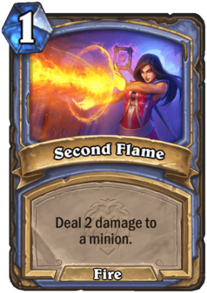 Second Flame Card