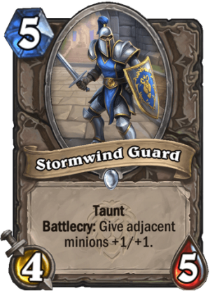 Stormwind Guard Card