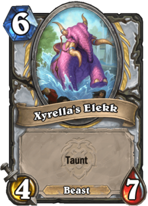 Xyrella’s Elekk Card