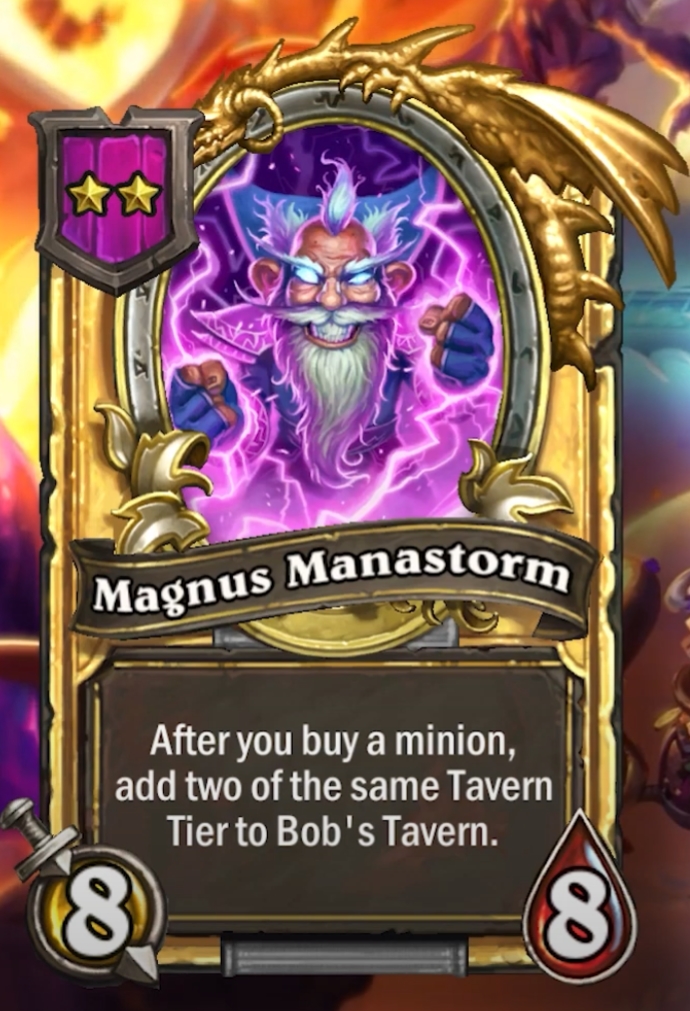 Magnus Manastorm (Millhouse Manastorm) Card